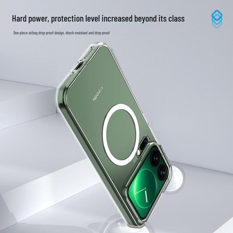 Mr. Blue Gorilla Transparent Magnetic Phone Case