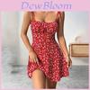 Spring Sweet Floral Polyester Sleeveless Aline Dress For Casual Office Wear