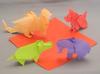 Origami Studio Made In Ideal for Intermediate Large 25cm Premium Origami 50 Sheets In 50 Colors Gold and Silver In Taro's - Japan, Origami, Paper,