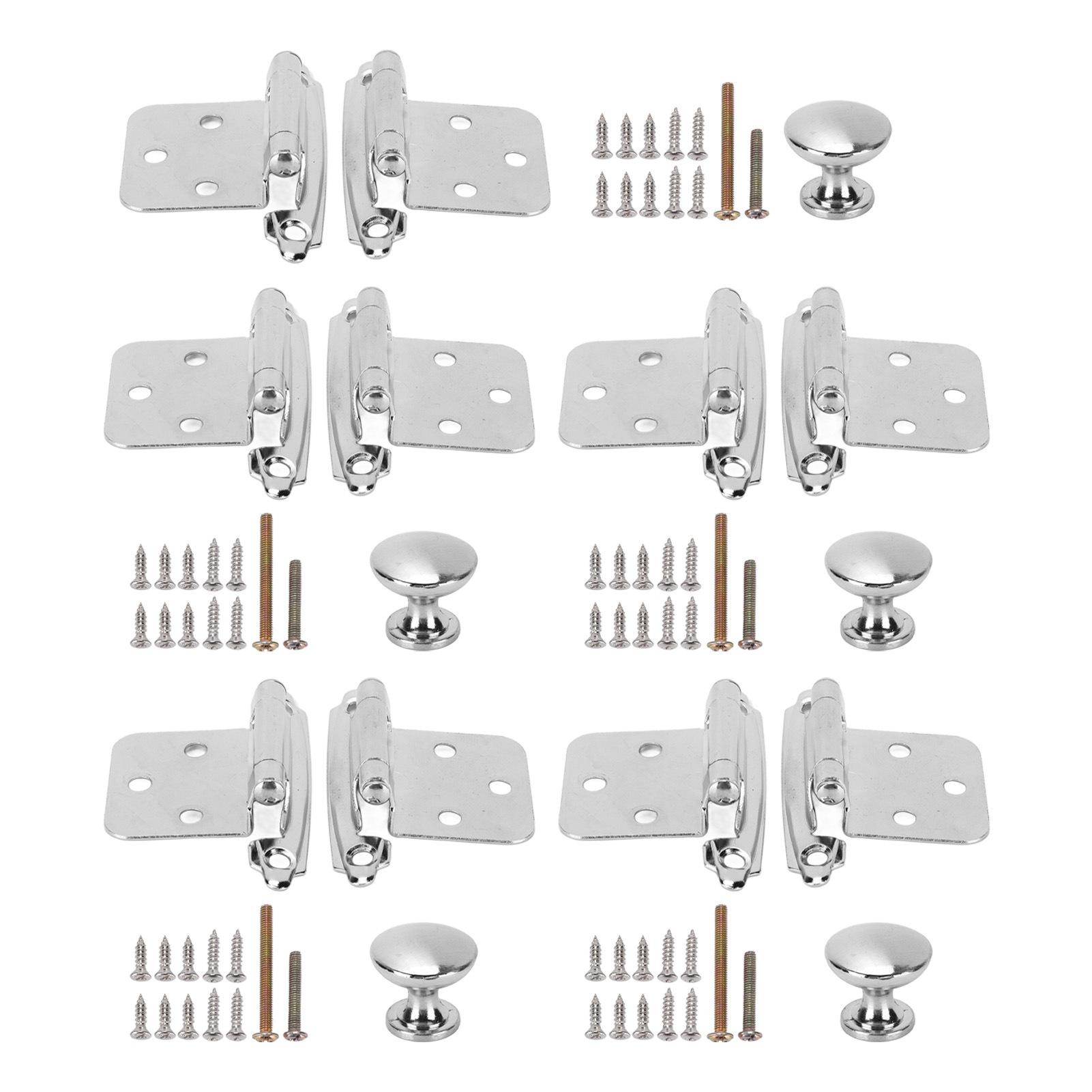 

Самозакрывающиеся петли для прицепа RV, набор ручек, переменный накладной монтаж для кухонных, ванных, офисных шкафов