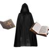 Halloween Grim Reaper Hooded Cloak for Children and Adults