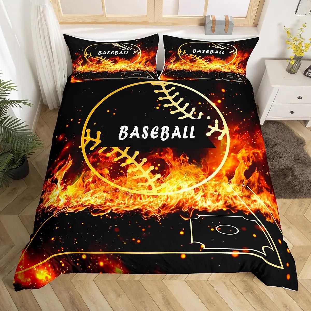 

Fotbal Ful Beding Sets Sports Soft Duvet Cover for Young Boys Ten Fotbal Decor Warm Comforter Cover Decor Beding Sets for Children Kids 3 Pcs 120*200cm Single