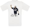 Tom Brady New England American Football T-Shirt Alle Größen
