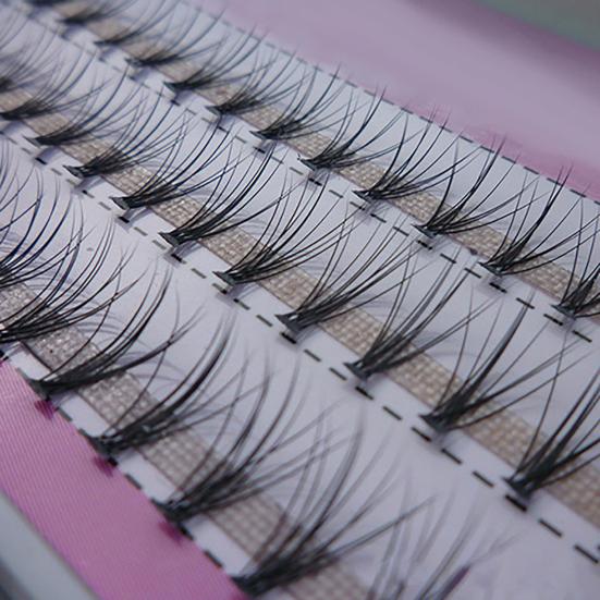 Professional 60 Clusters Eye Lashes Grafting Fake False Eyelashes Natural Makeup