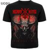 Kerry King From Hell I Rise Printed T-Shirt Street Retro Hip-Hop Rock Band Short-Sleeved Casual Versatile Men's Women's T-Shirt