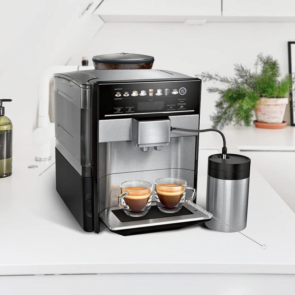 Silicone Milk Hose Kit Stainless Steel Reusable Attachments Flexible Feeding Tube Brush For Women Men Home Workplace Kitchen