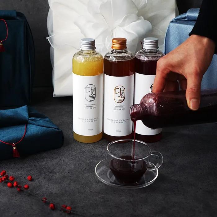 [Bohjagi packaging] Fruit syrup 3 types gift set