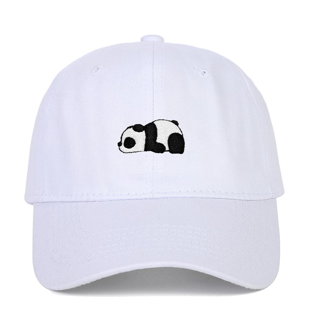 1pc Unisex Panda Embroidery Baseball Caps for Women,outdoor Sports Fishing Summer Peaked Adjustable Driver Caps for Daily Wear