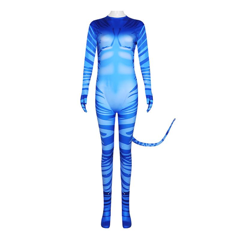 Avatar 2 Way of Water Cosplay Costume - Halloween Role-Playing Stage Outfit