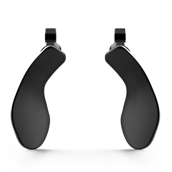 4Pcs Controller Back Finish Easy Installation Paddle Matte Interchangeable Controller Replace Accessories Handle