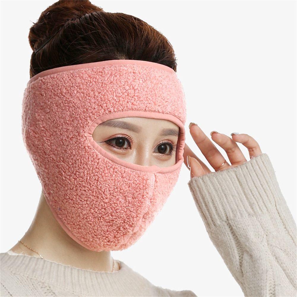 Windproof Cold-proof Face Mask Winter Warm Face Shield Fashion Earmuffs Outdoor Cycling