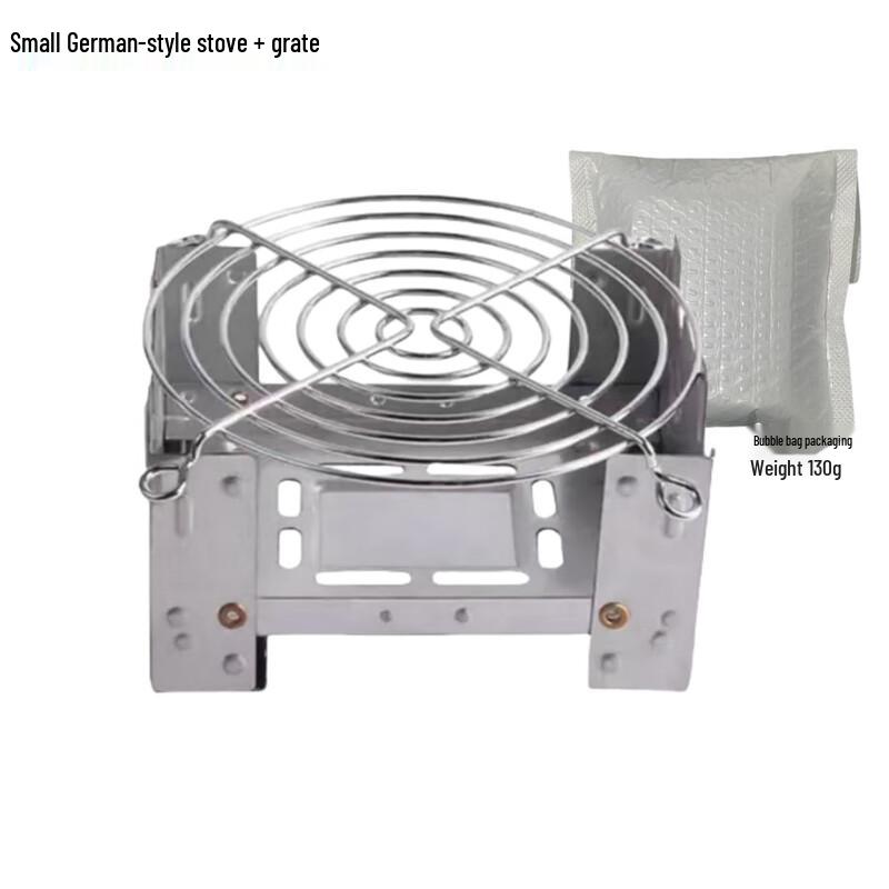 OEING Outdoor Camping Folding Wax Stove 95*75*55mm