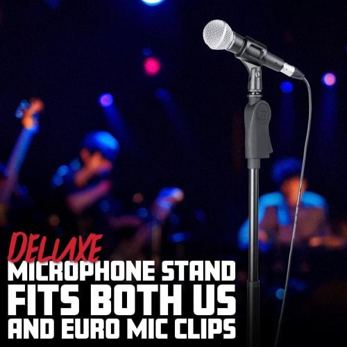 GATOR Frameworks Deluxe Series Straight Microphone Stand (GMF-MIC-1001)