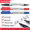 ACE Ying Shi NO.25 Dual-Tip Signature and Outline Marker Pen, 1.2-4.0mm, Oil-Resistant, Waterproof.