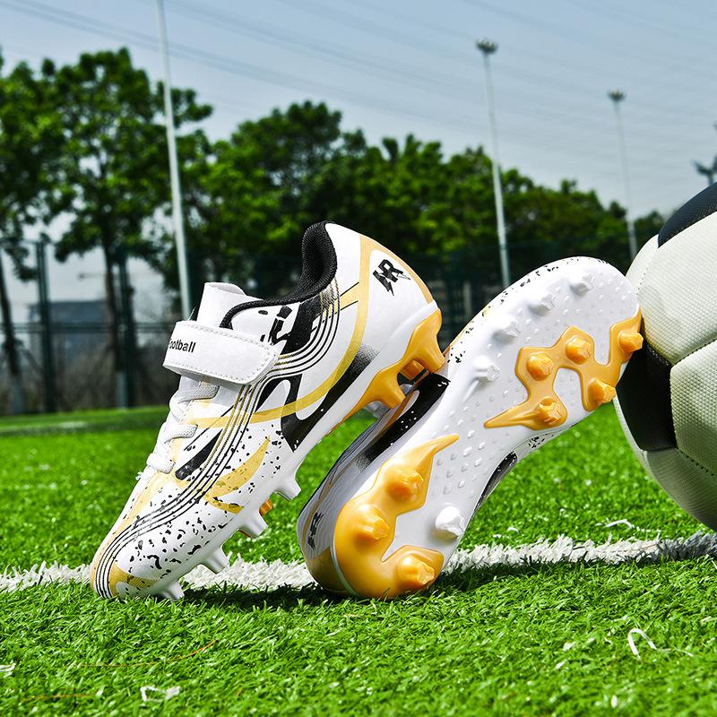 Professionelle Fußballschuhe gebrochene Nägel Erwachsene TF Jungen und Kinder Low-Top Jungen und Grundschülerinnen und Mädchen Damen spezielle Trainingsschuhe