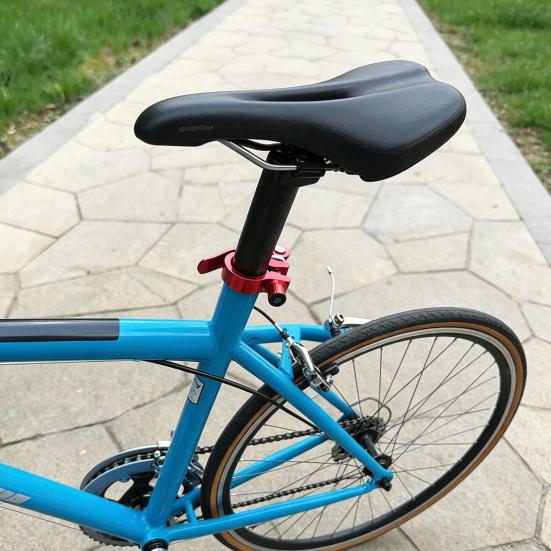 Bike Seat Post Clamp Lightweight Quick Release Aluminum Alloy 25.4 31.8 28.6 34.9 Universal Mountain Road Bicycle Seatpost Collar