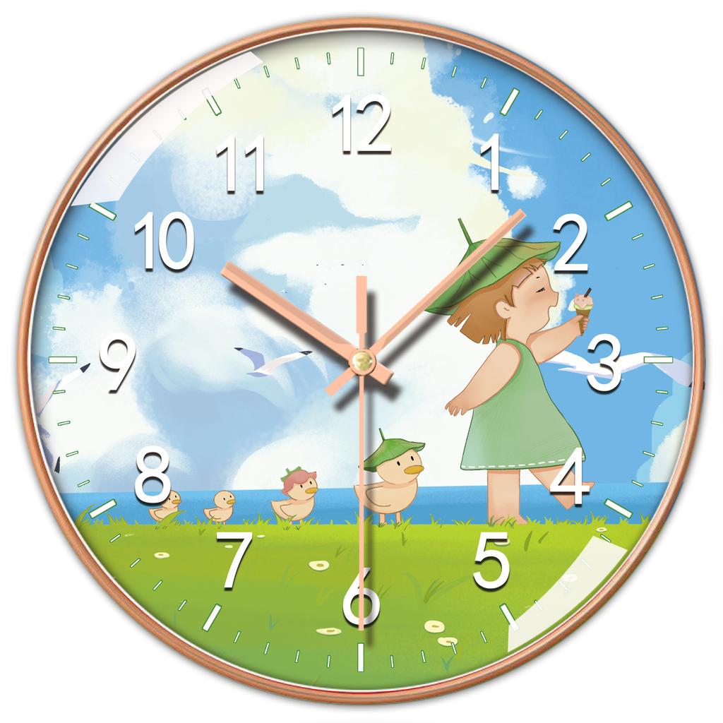 12 Inch 30cm Home Personalized Silent Fashion Watch Creative Bedroom Decoration Simple Luxury Wall Clock