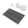 2W 5V Portable Solar Panel USB Type C High Efficiency Polycrystalline Silicon Mini Small Solar Panel for Outdoor Travel