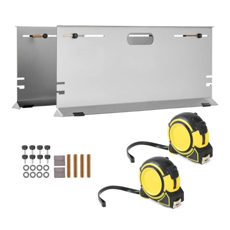 Autoreparaturwerkzeuge Achsvermessungswerkzeug Spurplatten für Auto SUV Spurvermessungswerkzeug Platten Achsvermessungs-Messwerkzeug