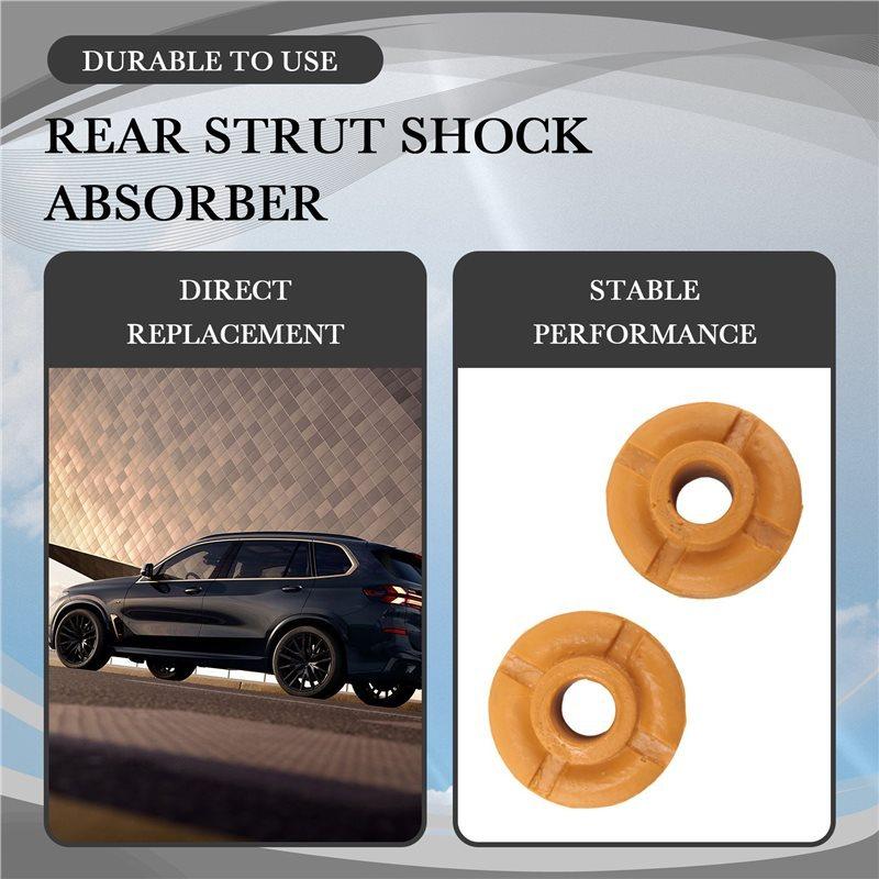 

For BMW X5 X6 E70 E71 Car Accessories Upper Lower Spring Pad Rear Strut Shock Absorber 33526776557 33526776399