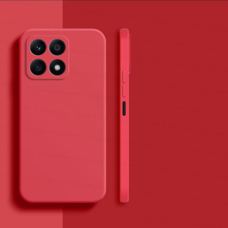 Husă Pentru Honor X8a Husă Honor X7a X8a X9a Huse Original TPU Rezistent la Șocuri Silicon Lichid Protecție Spate Telefon Honor X8a