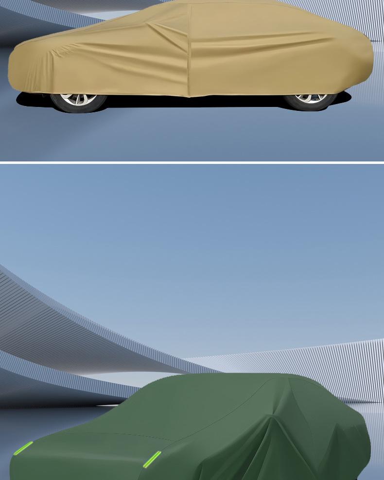 Mazda All-Season Oxford Car Cover: Rainproof, Dustproof, Sun Shade, Heat Insulation.