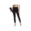 Adidas Solid Color Logo High Waist Leggings Women Bottoms Black HC6637
