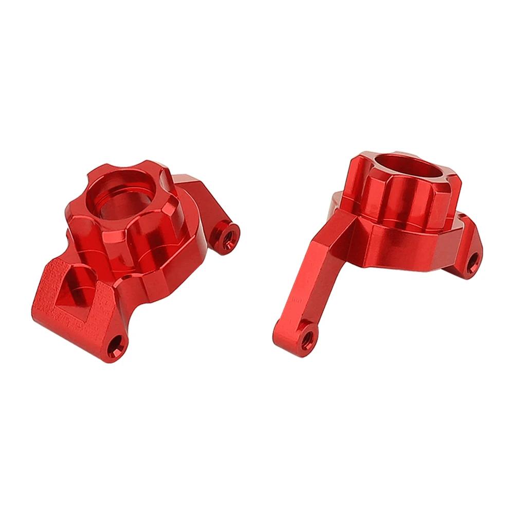 Metal Front & Rear Steering Knuckles Carrier Steering Hub Carriers Upgrade Parts for Tamiya TT-02B TT02B 1/10 RC Drift Car