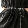 Girls' Rhinestone Heart Waist Chain Fashion Belt