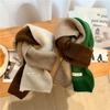 Stylish Color Block Scarf - Soft, Cozy Imitation Cashmere - Unisex Autumn/Winter Neck Warmer