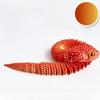 New 13cm 3D Printed Snake Decoration 3D Printed Animals Desk Accessories Room Decor Office Table Funny Snake Year Ornament