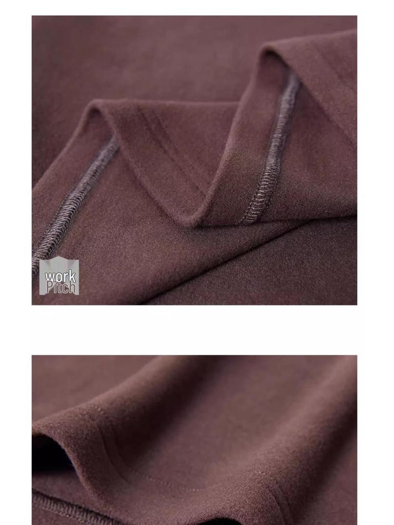 Velvet Plus Thickened Retro Long Sleeve T-shirt - Women's Embroidered Autumn/Winter Outerwear Base Layer