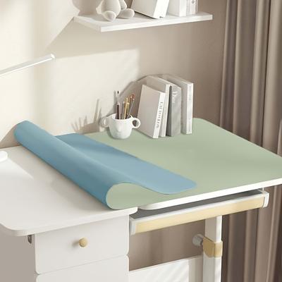 1 alfombrilla de silicona para escritorio, para dormitorio de estudiantes, mesa de estudio, protección para los ojos, resistente a altas temperaturas, al agua y al aceite