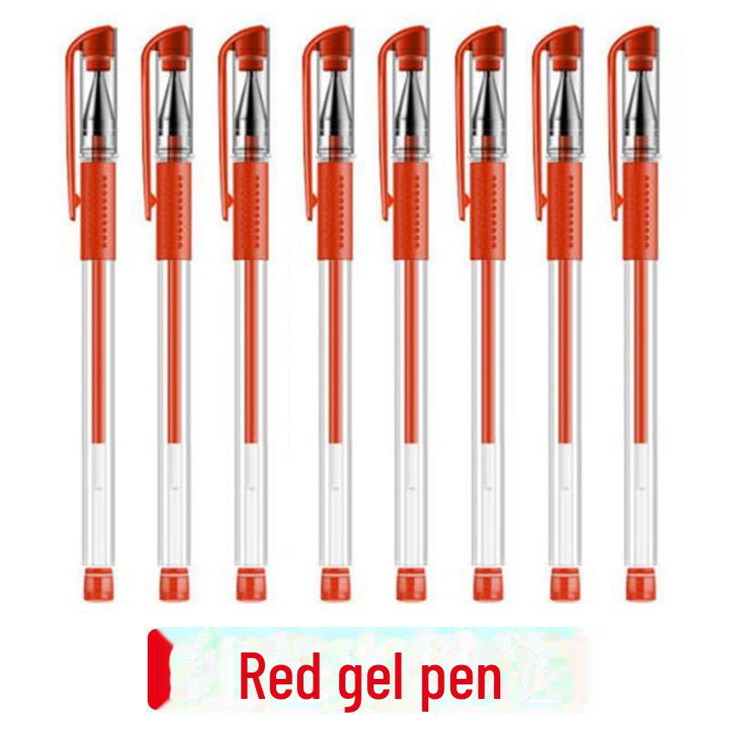 European Standard Black Gel Pen - 0.5mm Signature & Exam Pen for Students, Stationery Supplies