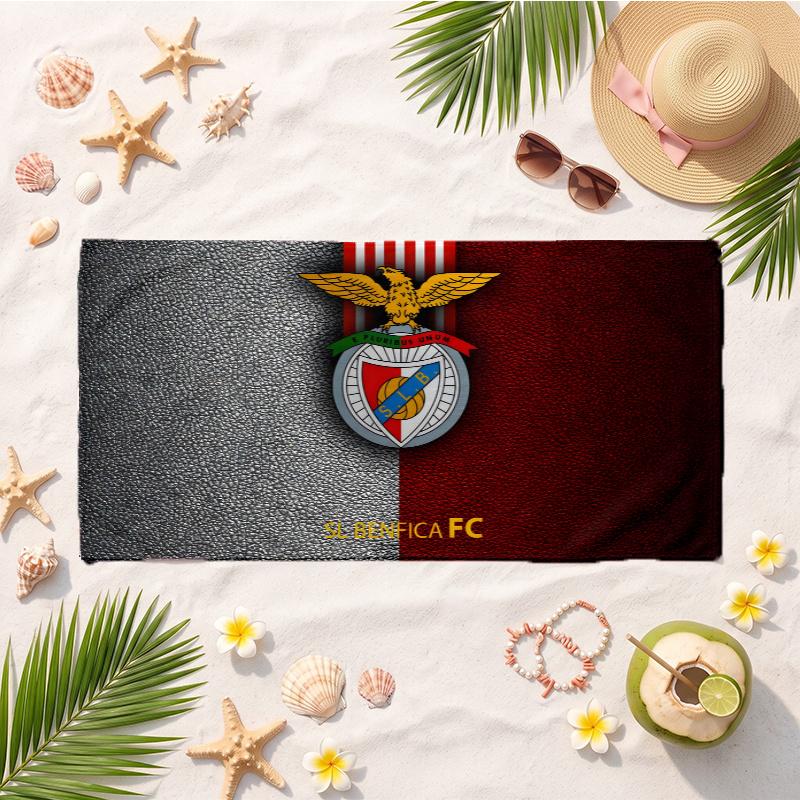 Sport Lisboa E Benfica (5) Soft Beach Towel Lightweight Towel for Beach Pool Swimming Travel Vacation Use