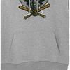New Era MLB Series Solid Color Animal Pattern Embroidered Drawstring Hoodie Men hoodies Gray 13338687