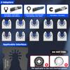 New Multi Tool Blade Dual Mode Oscillating Saw Blade Paint Cement Scraper Wood Nail Metal Cutter Quick Release Saw Blade 100mm