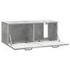 Wall Mounted TV Cabinet Concrete Grey 78.5 x 31 x 30 cm