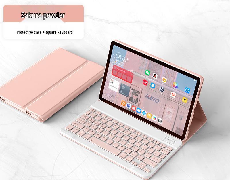 Xiaomi Tablet Protective Case with Bluetooth Keyboard and Magnetic Cap for Redmi Pad 2