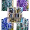 8mm facettierter Herz-Lapislazuli-Anhänger, Natursteinperle, Herzförmiger Schmuck-Abstandshalter.