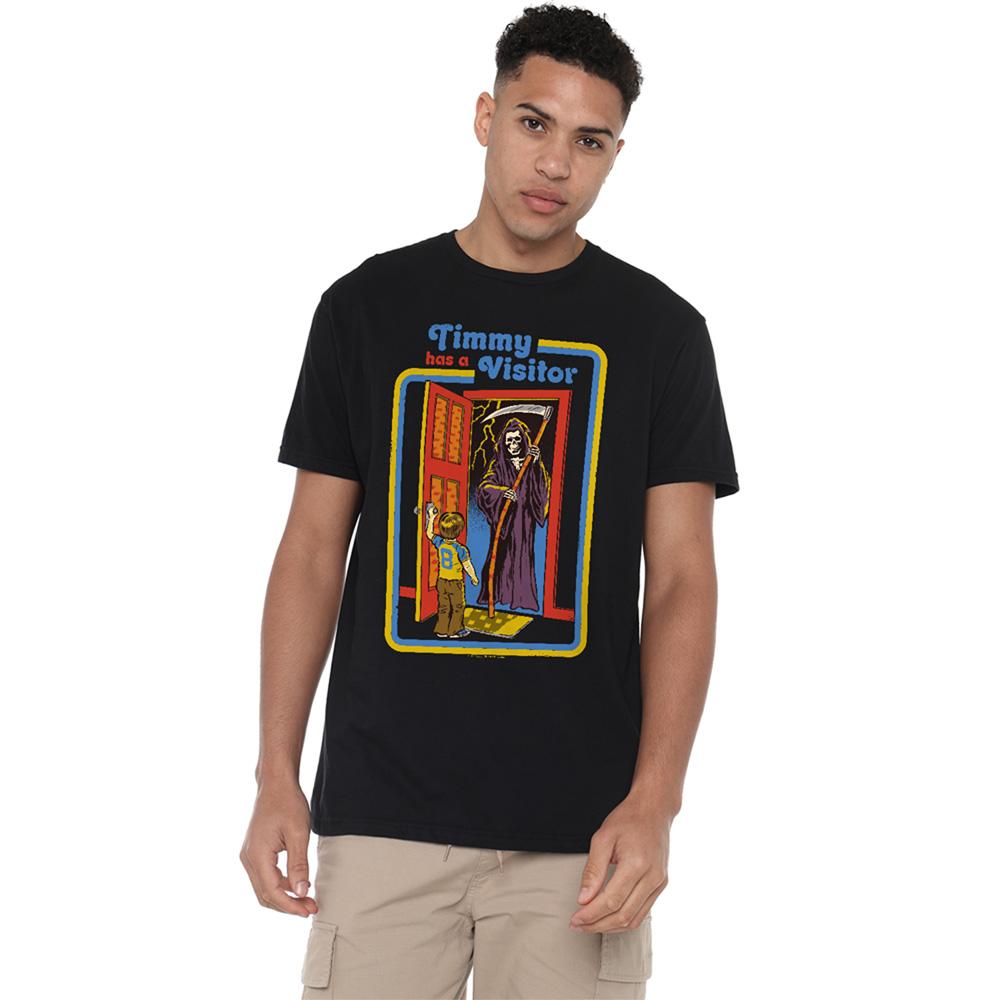 Steven Rhodes Unisex Adult Timmy Has A Visitor T-Shirt