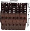 Cute Gift, Household Desktop Portable Calendar, Suitable for Students, Adjustable Date Marker Planner Calendar Stamp
