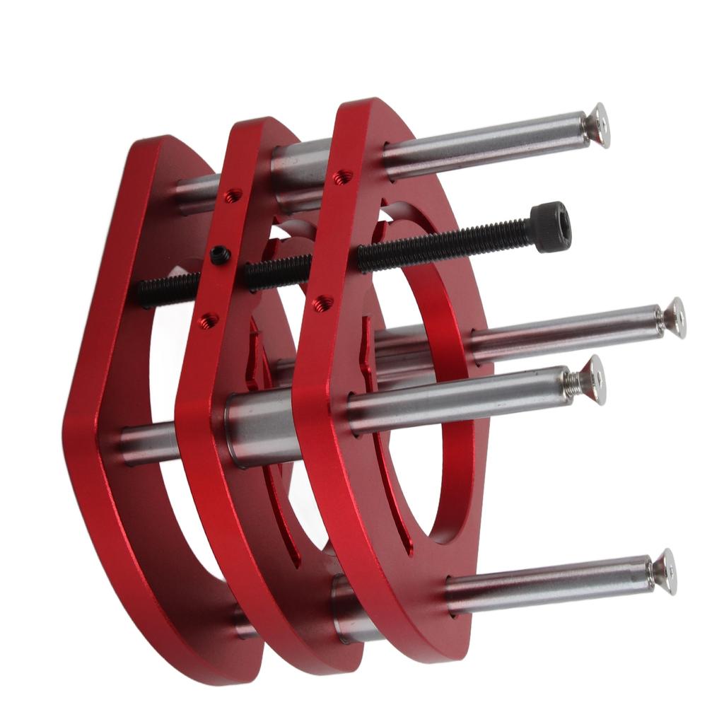 Router Lift Base Aluminum Alloy Router Table Saw Insert Plate Lifting System Base Kit for Small