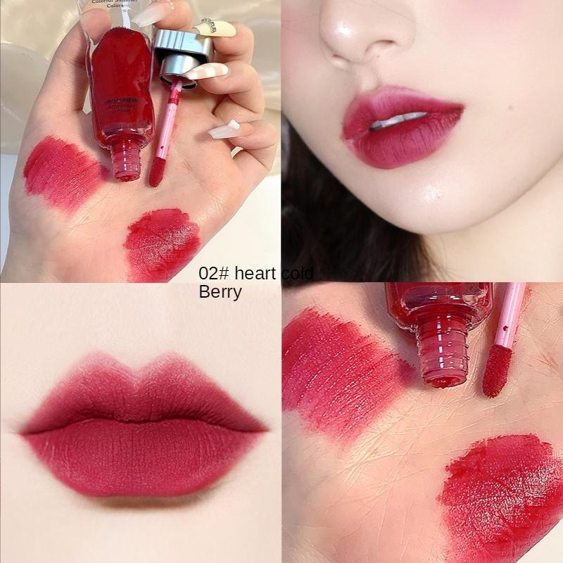 

Ice Velvet Lip glaze Прозрачный пигмент Матовая помада-блеск для губ Ice Parity