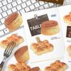 30pcs Baked Bread Theme Memo Paper DIY Collage Decorative Paper Scrapbooking Material Handmade Diary Album Junk Journal Supplies
