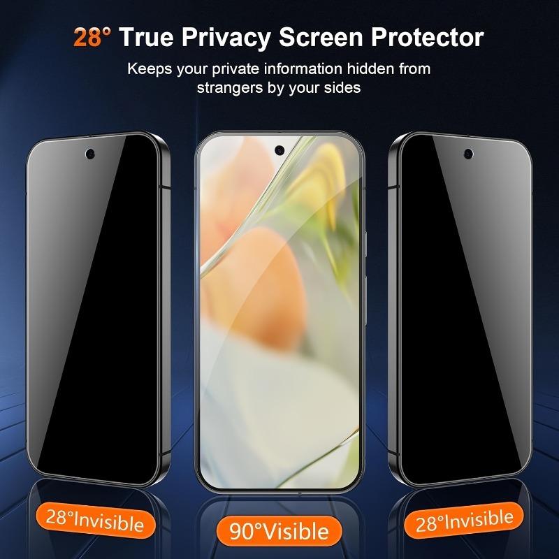 3Pcs Anti-Spy Privacy Hydrogel Film for Google Pixel 9 Pro XL 8 8 Pro 8a 7 7a 7 6 6a 6 Pro Soft Film Easy Installation