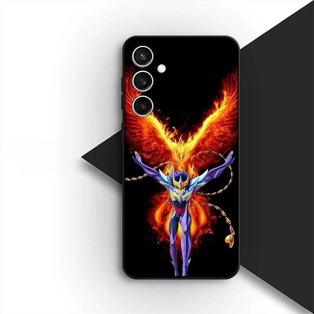 

Cover for Samsung Galaxy S24 S25 S23 FE Ultra Plus S7 Edge S25+ S23+ A56 5G Casing Phone Case Saints Wallpaper Seiyas Cartoon Galaxy S7
