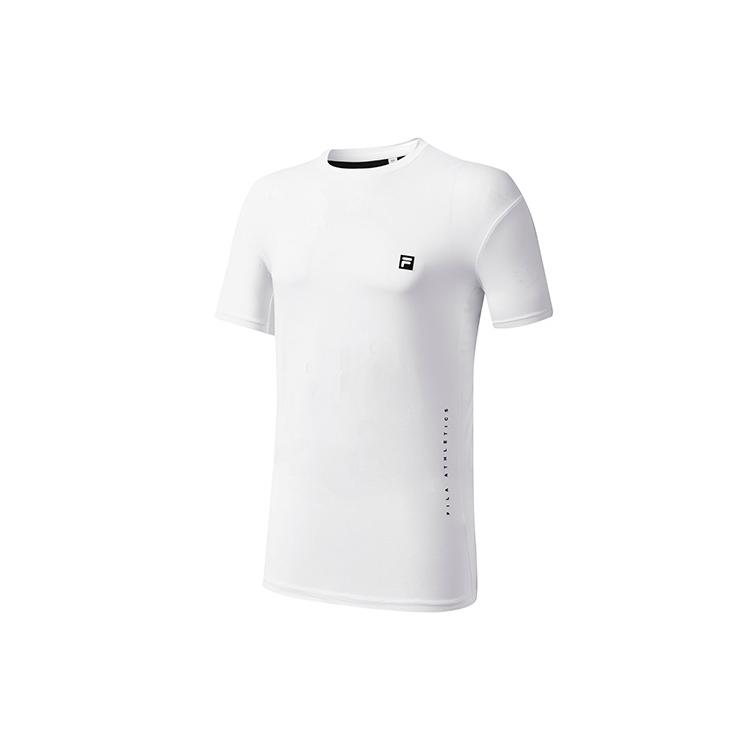 

New FILA Athletics T Shirts Men s Jade White A11M221113FWT XL