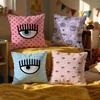 Mode Chiara Ferragni Kissenbezug Dekorative Kissenbezüge Bezug Sofa x Kissen Stück x x Kissenbezug