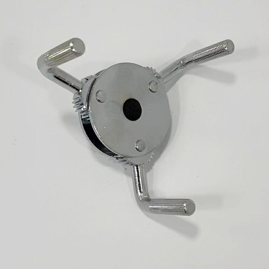 Klucz do filtra oleju narzędzie do demontażu uniwersalne regulowane narzędzia z trzema szczękami odpowiednie do filtra samochodu ciężarowego o dużej wytrzymałości